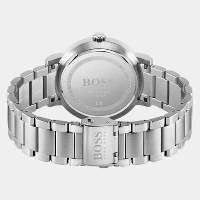 Confidence Men Quartz Black Dial Analog Stainless Steel Watch 1570146