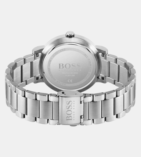 Confidence Men Quartz Black Dial Analog Stainless Steel Watch 1570146