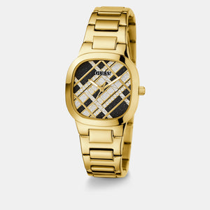 Clash Women Quartz Two Tone Dial Analog Stainless Steel Watch GW0600L2