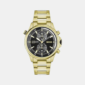Globetrotter Men Quartz Black Dial Chronograph Stainless Steel Watch 1513932