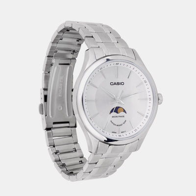 Enticer Men Quartz White Dial Analog Stainless Steel Watch A2166