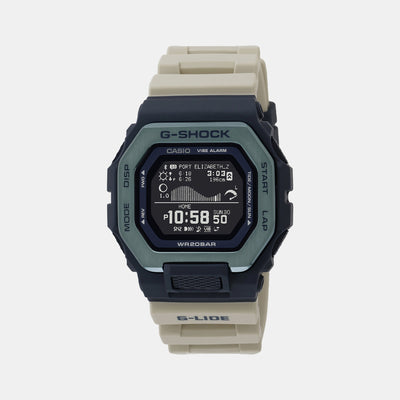 G-Shock Men Quartz Blue Dial Digital Resin Watch G1390