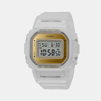 G-Shock Women Quartz White Dial Digital Resin Watch G1402