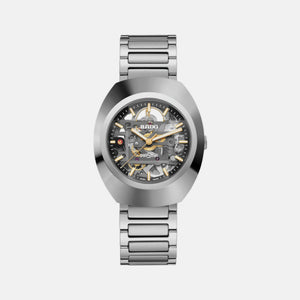 Diastar Unisex Automatic Black Dial Analog Stainless Steel Watch R12162153