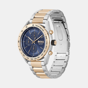Center Court Men Quartz Blue Dial Chronograph Stainless Steel Watch 1514026