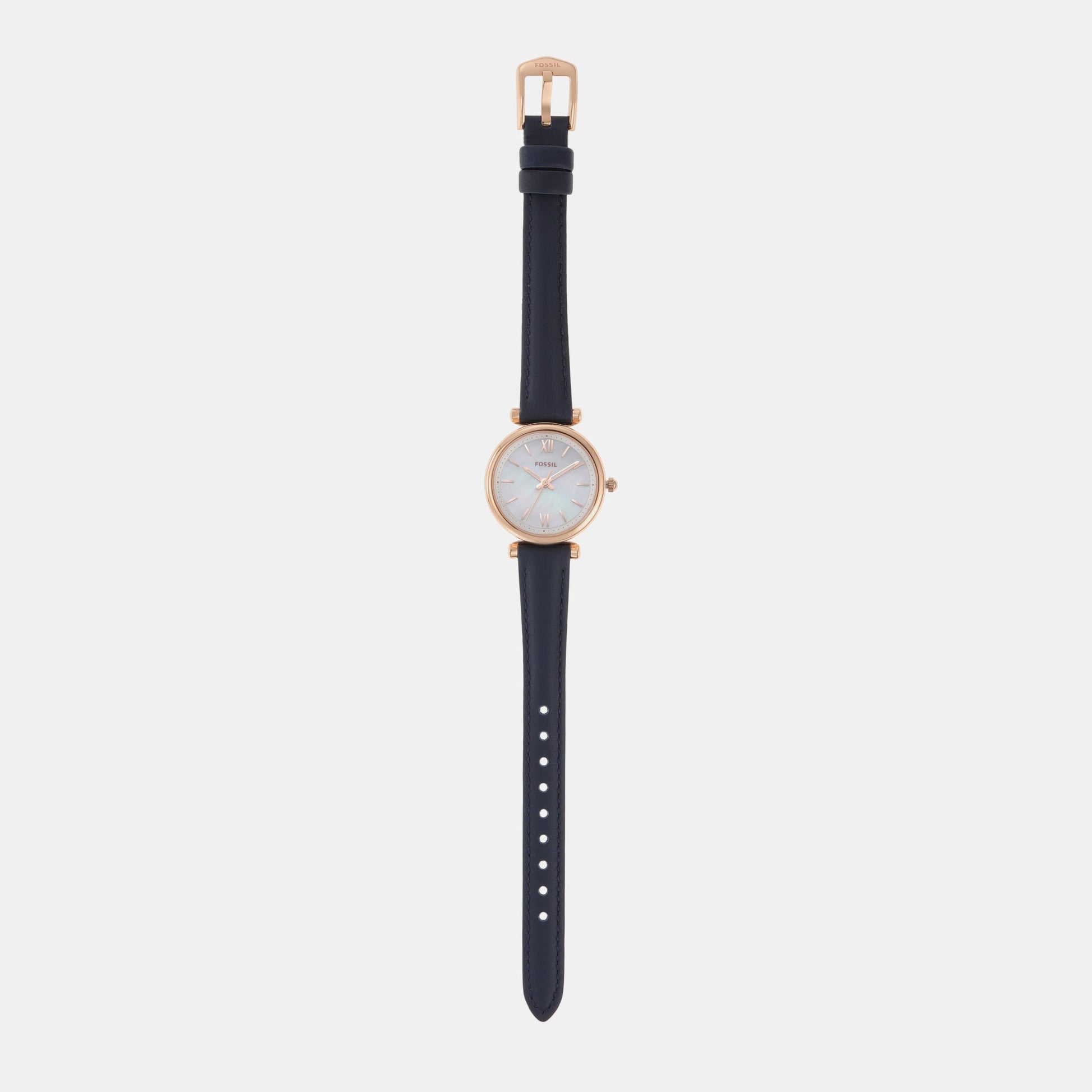 Carlie Women Quartz Two Tone Dial Analog Leather Watch ES4502