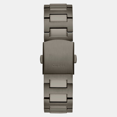 Headline Men Quartz Gunmetal Dial Chronograph Stainless Steel Watch GW0572G5
