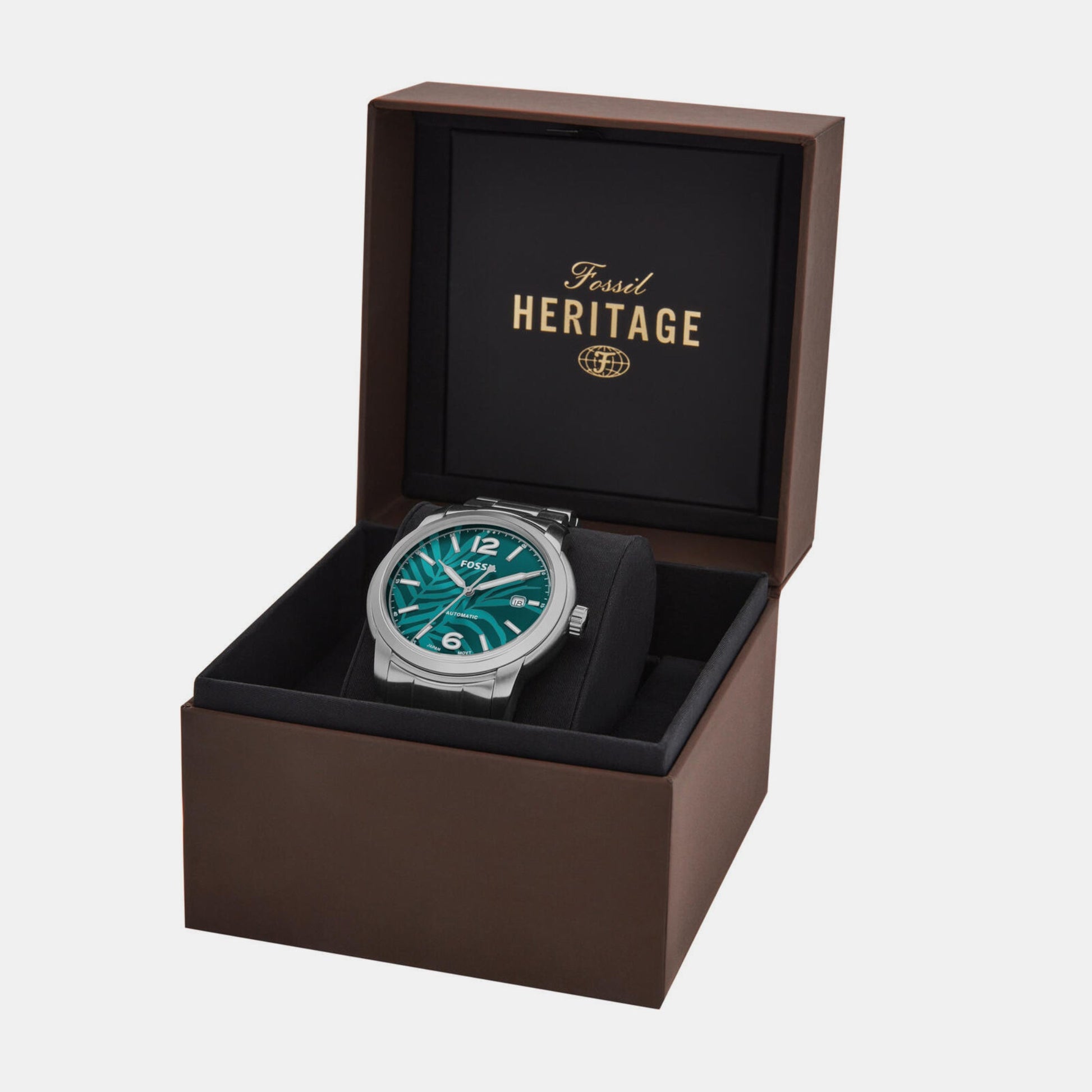 Heritage Men Quartz Blue Dial Analog Stainless Steel Watch ME3249