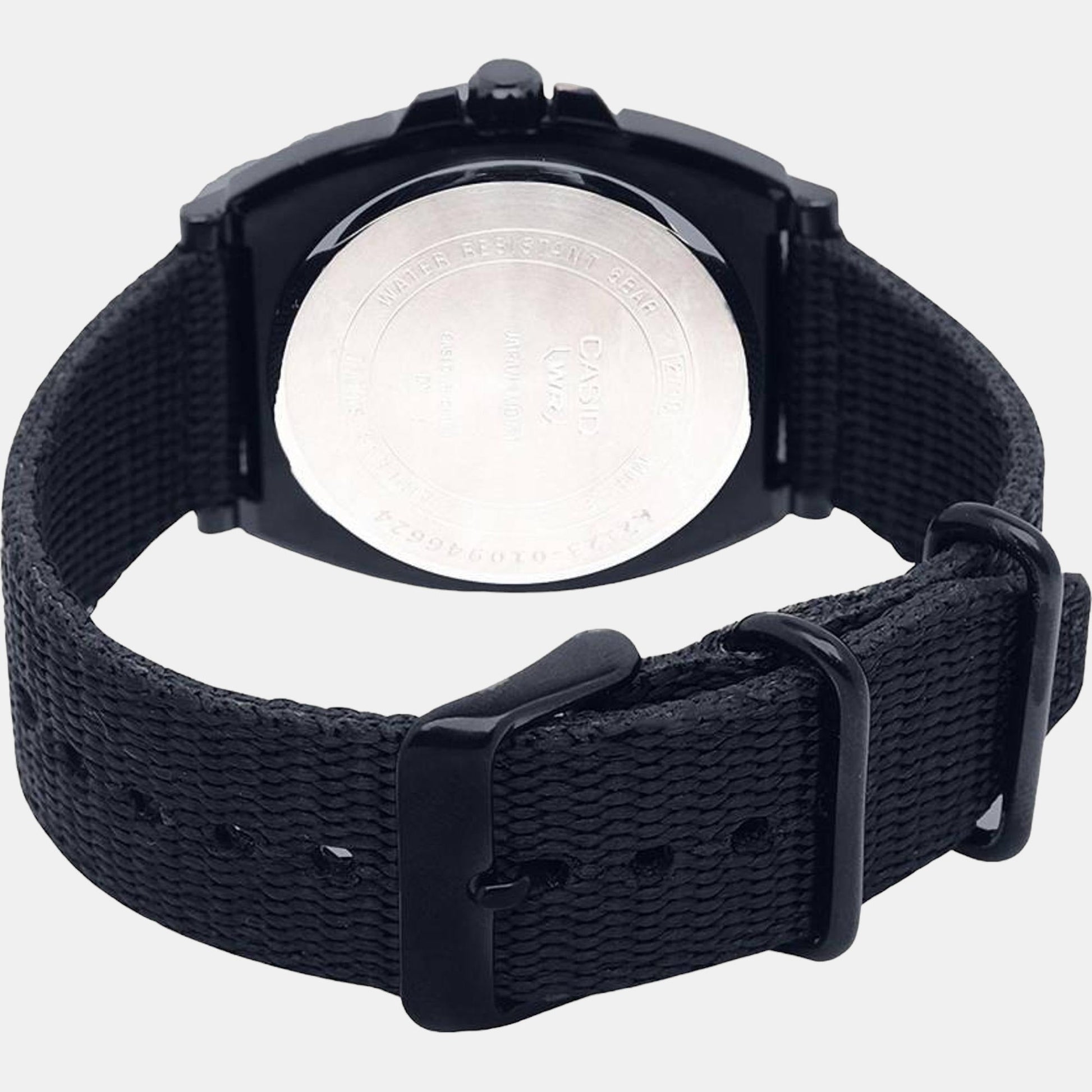 Enticer Men Quartz Grey Dial Analog Fabric Watch A2123