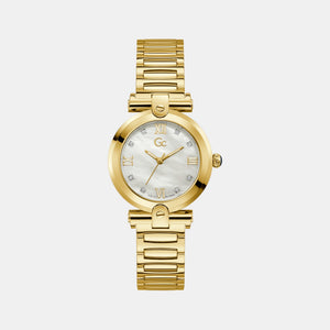 Fusion Women Quartz White Dial Analog Stainless Steel Watch Y96002L1MF