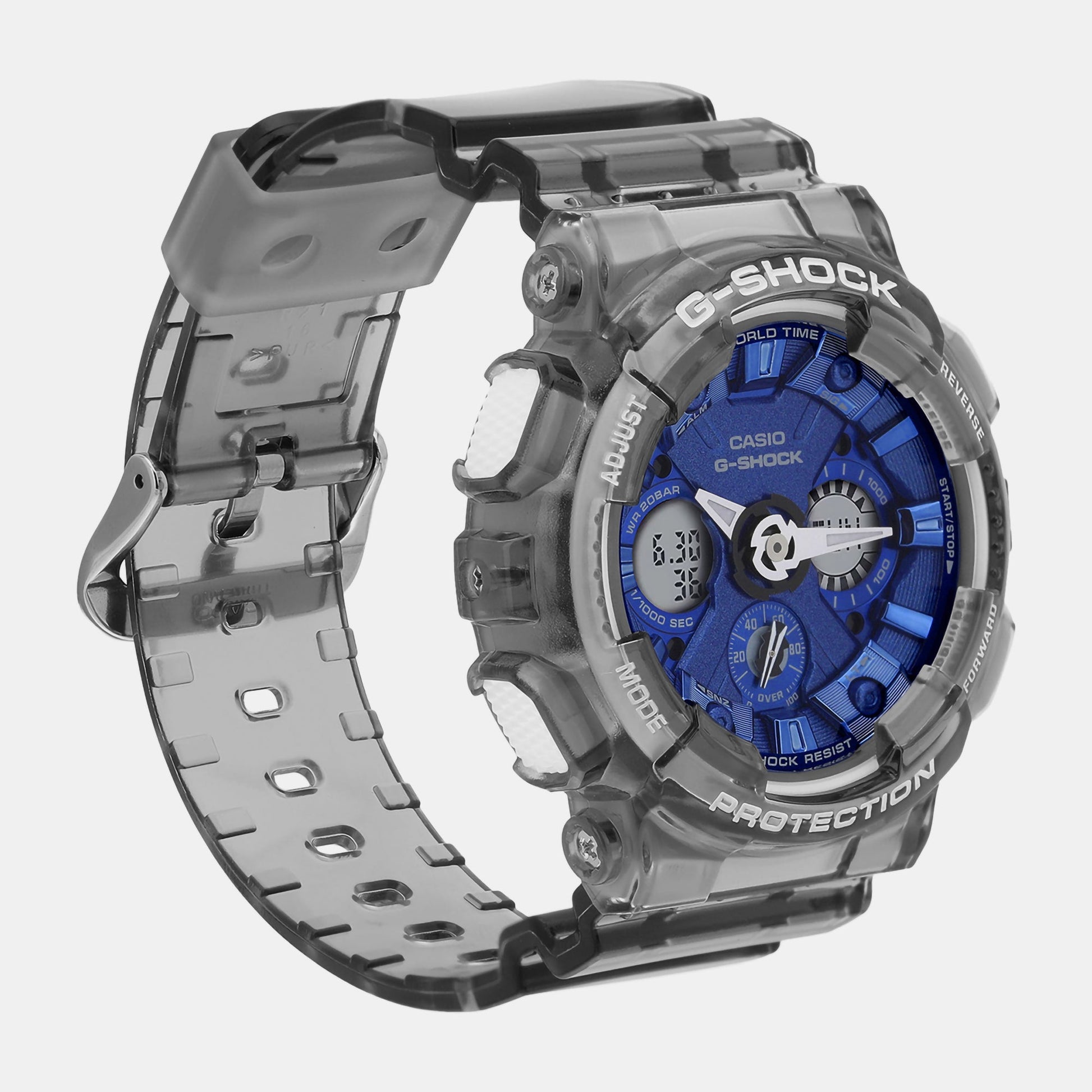 G-Shock Women Quartz Blue Dial Analog-Digital Resin Watch G1379