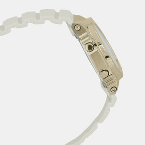 G-Shock Women Quartz White Dial Analog-Digital Resin Watch G1358
