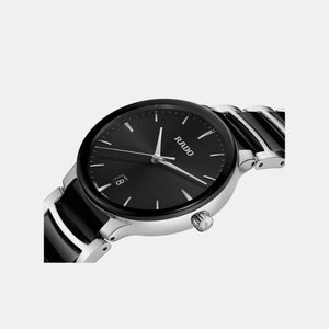 Centrix Unisex Quartz Black Dial Analog Ceramic Watch R30021152