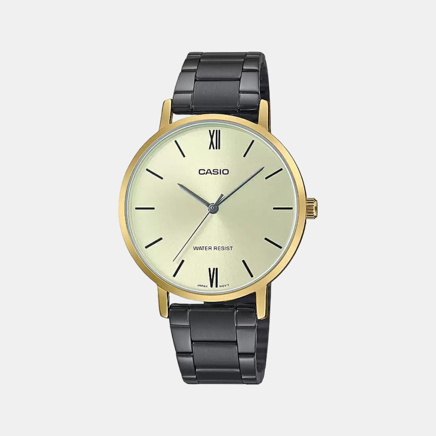 Enticer Women Quartz Yellow Dial Analog Stainless Steel Watch A1956