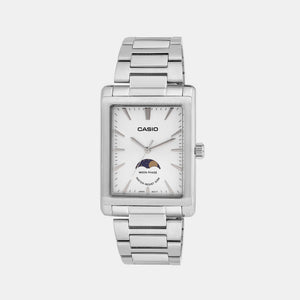 Enticer Men Quartz White Dial Analog Stainless Steel Watch A2171