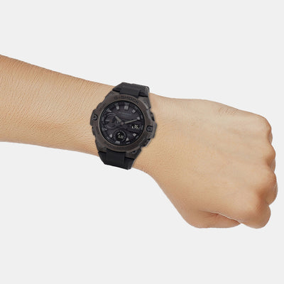 G-Shock Men Quartz Black Dial Analog-Digital Resin Watch G1417