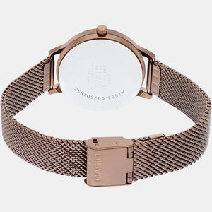 Enticer Women Quartz Rose Gold Dial Analog Stainless Steel Watch A1693