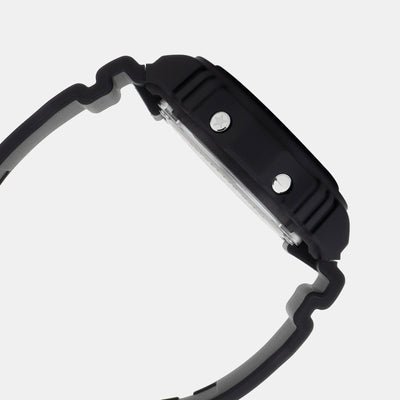 G-Shock Men Quartz Black Dial Digital Resin Watch G1410