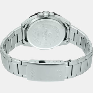 Edifice Men Quartz Black Dial Analog Resin Watch ED481