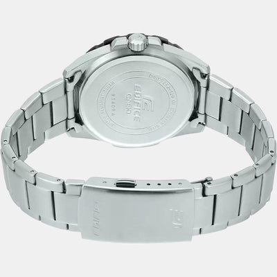 Edifice Men Quartz Black Dial Analog Resin Watch ED481
