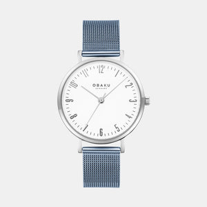 Brink Women Quartz White Dial Analog Stainless Steel Watch V248LXCIMA