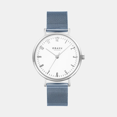 Brink Women Quartz White Dial Analog Stainless Steel Watch V248LXCIMA