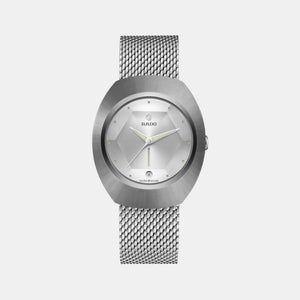 Diastar Unisex Automatic Grey Dial Analog Stainless Steel Watch R12163118
