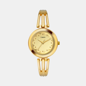 Classics Women Quartz Champagne Dial Analog Brass Watch TWTL10311