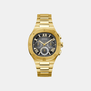 Headline Men Quartz Gold Dial Chronograph Stainless Steel Watch GW0572G2