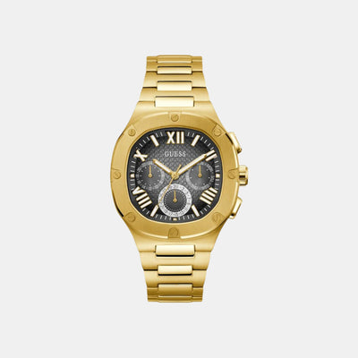 Headline Men Quartz Gold Dial Chronograph Stainless Steel Watch GW0572G2