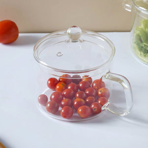 Glass Stock Pot