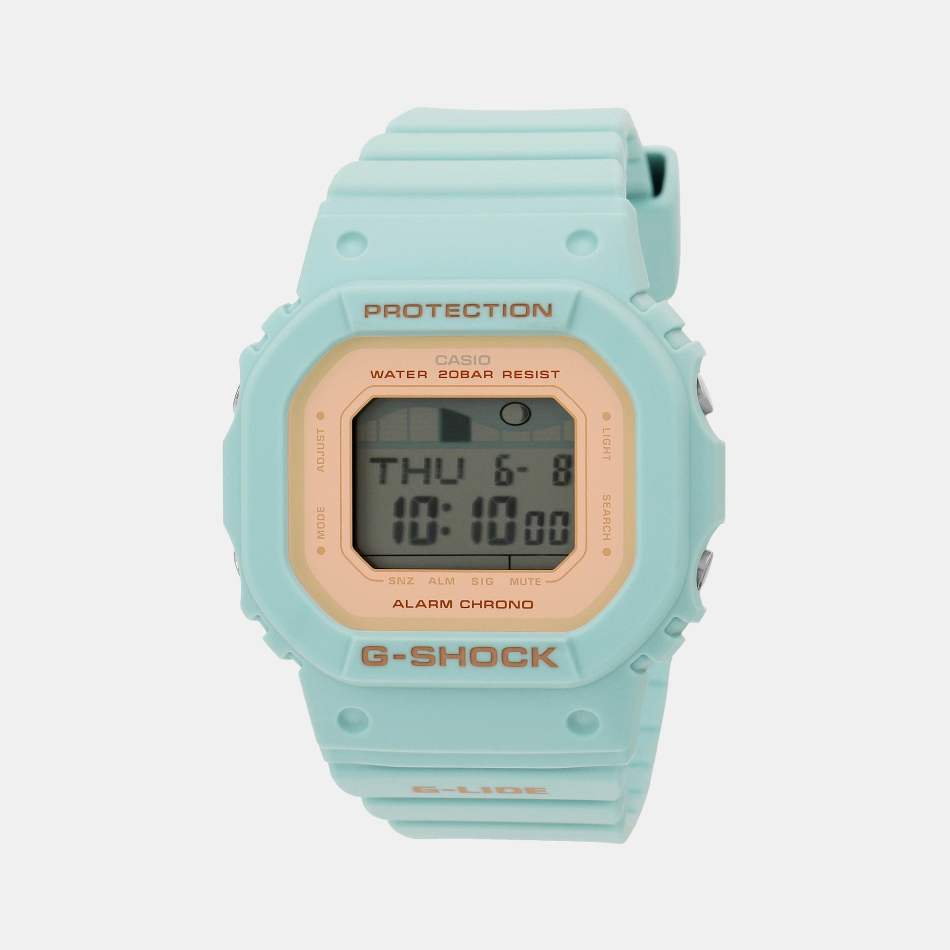 G-Shock Women Women Quartz Rose Gold Dial Digital Resin Watch G1397