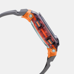 G-Shock Men Quartz Orange Dial Digital Resin Watch G1195