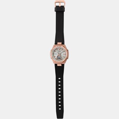 Baby-G Women Quartz White Dial Analog-Digital Resin Watch BX190