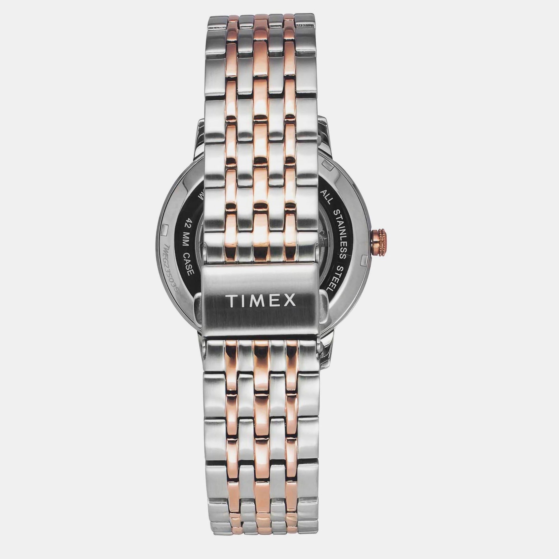 E Class Men Automatic Silver Dial Analog Stainless Steel Watch TWEG23503