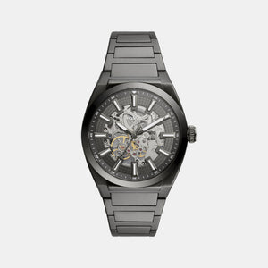 Everett Men Automatic Grey Dial Analog Stainless Steel Watch ME3206