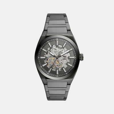 Everett Men Automatic Grey Dial Analog Stainless Steel Watch ME3206