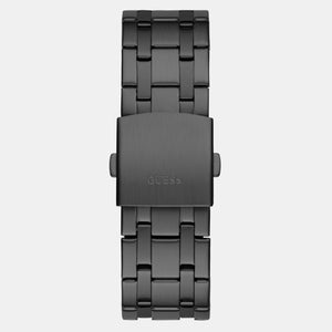 Escape Men Quartz Black Dial Analog Stainless Steel Watch GW0661G3