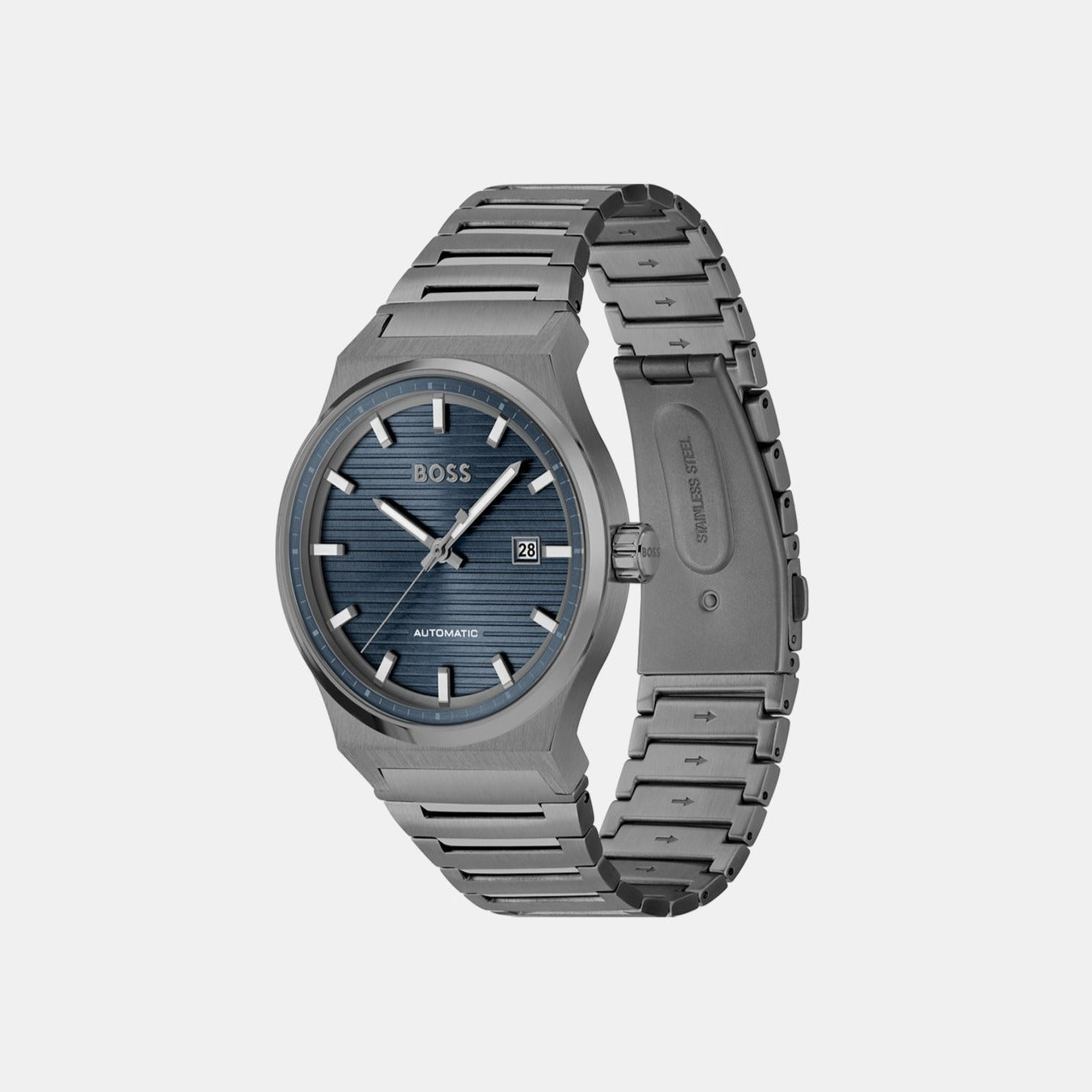 Candor Men Automatic Blue Dial Analog Stainless Steel Watch 1514119