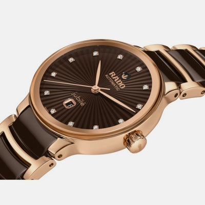 Centrix Unisex Automatic Brown Dial Analog Stainless Steel Watch R30019732