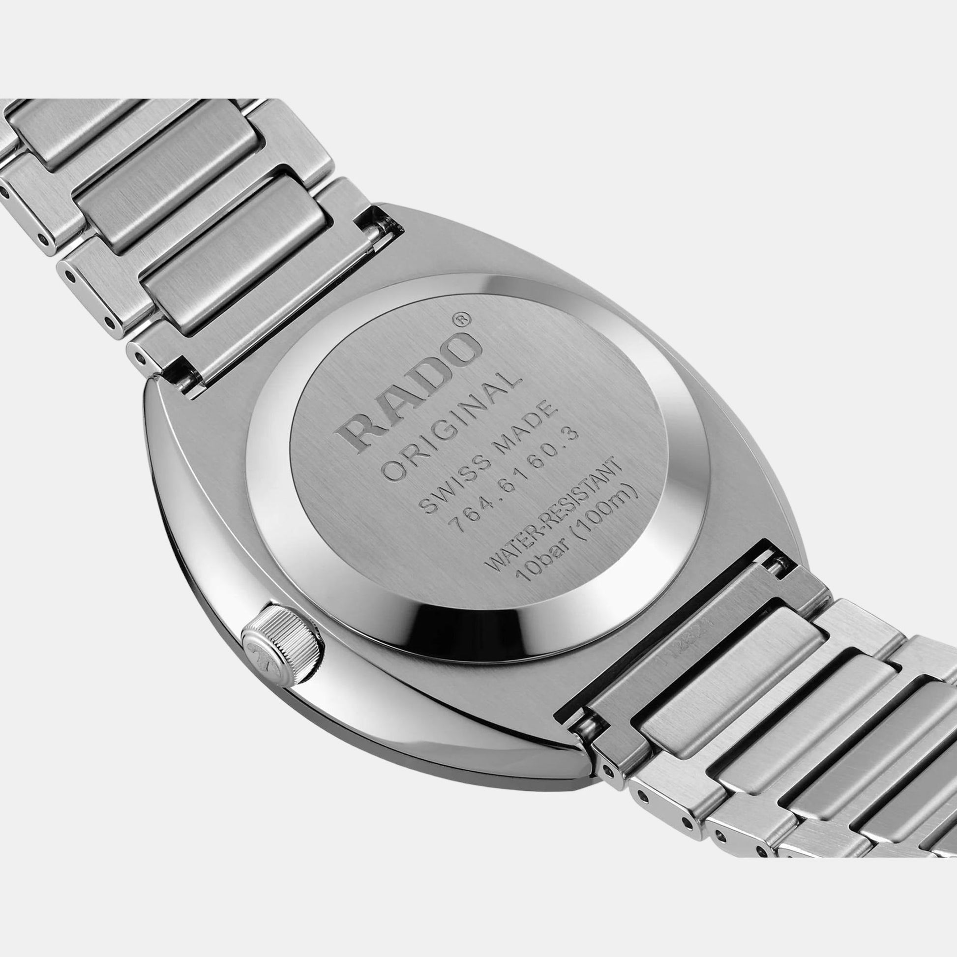Diastar Unisex Automatic Grey Dial Analog Stainless Steel Watch R12160103