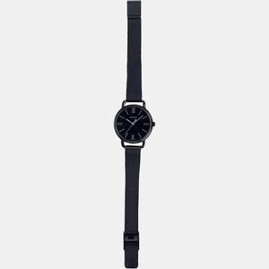 Enticer Women Quartz Black Dial Analog Stainless Steel Watch A1804