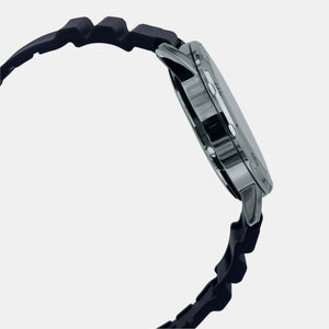Enticer Men Quartz Black Dial Analog Resin Watch A2139