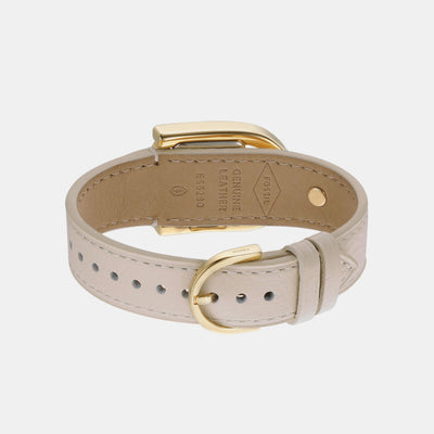 Harwell Women Quartz Gold Dial Analog Leather Watch ES5280