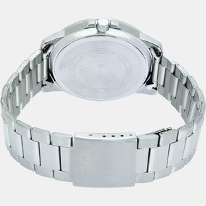 Enticer Men Quartz Blue Dial Analog Stainless Steel Watch A1363