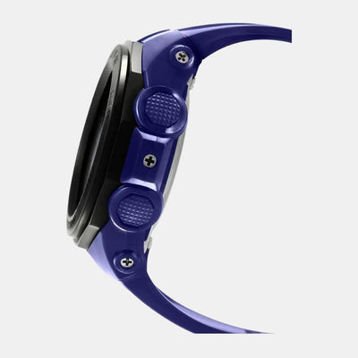 Baby-G Women Quartz Blue Dial Analog-Digital Resin Watch BX061