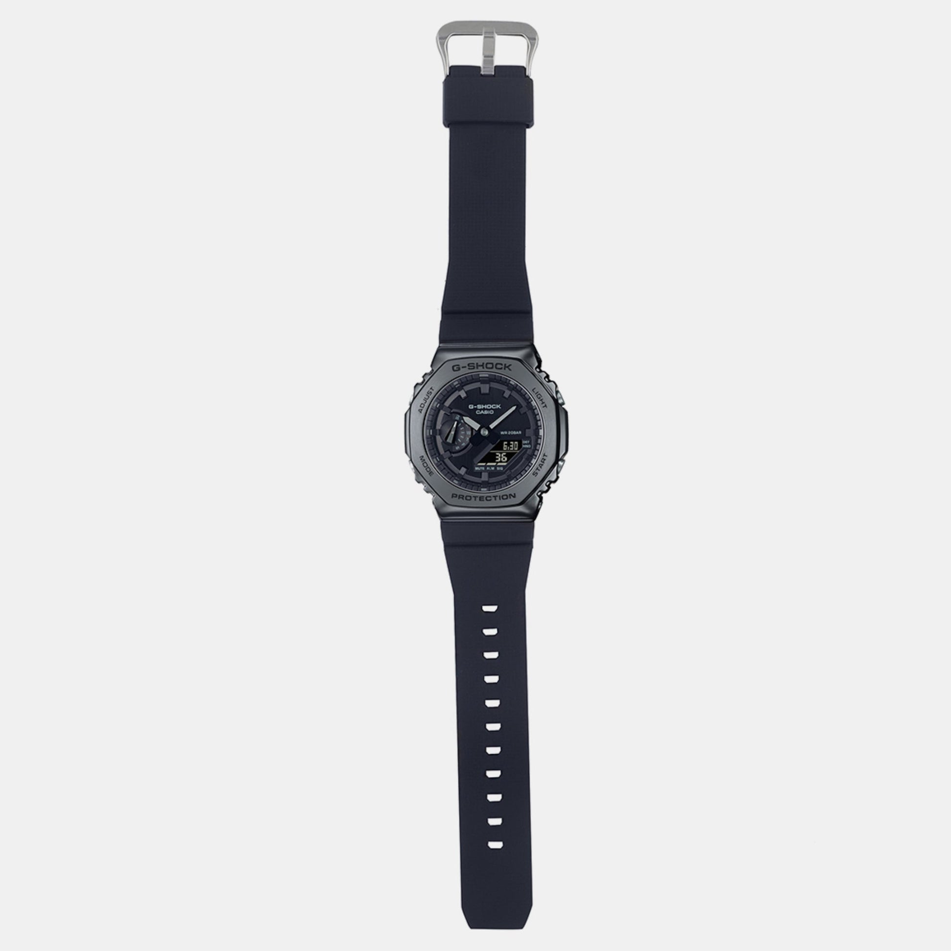 G-Shock Men Quartz Black Dial Analog-Digital Resin Watch G1371