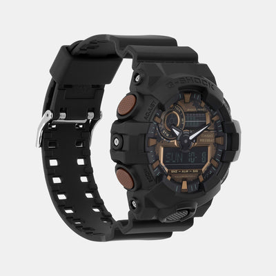 G-Shock Men Quartz Black Dial Analog-Digital Resin Watch G1389