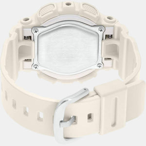 Baby-G Men Quartz White Dial Analog-Digital Resin Watch B228