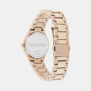 Admire Women Quartz Gold Dial Analog Stainless Steel Watch 25200334
